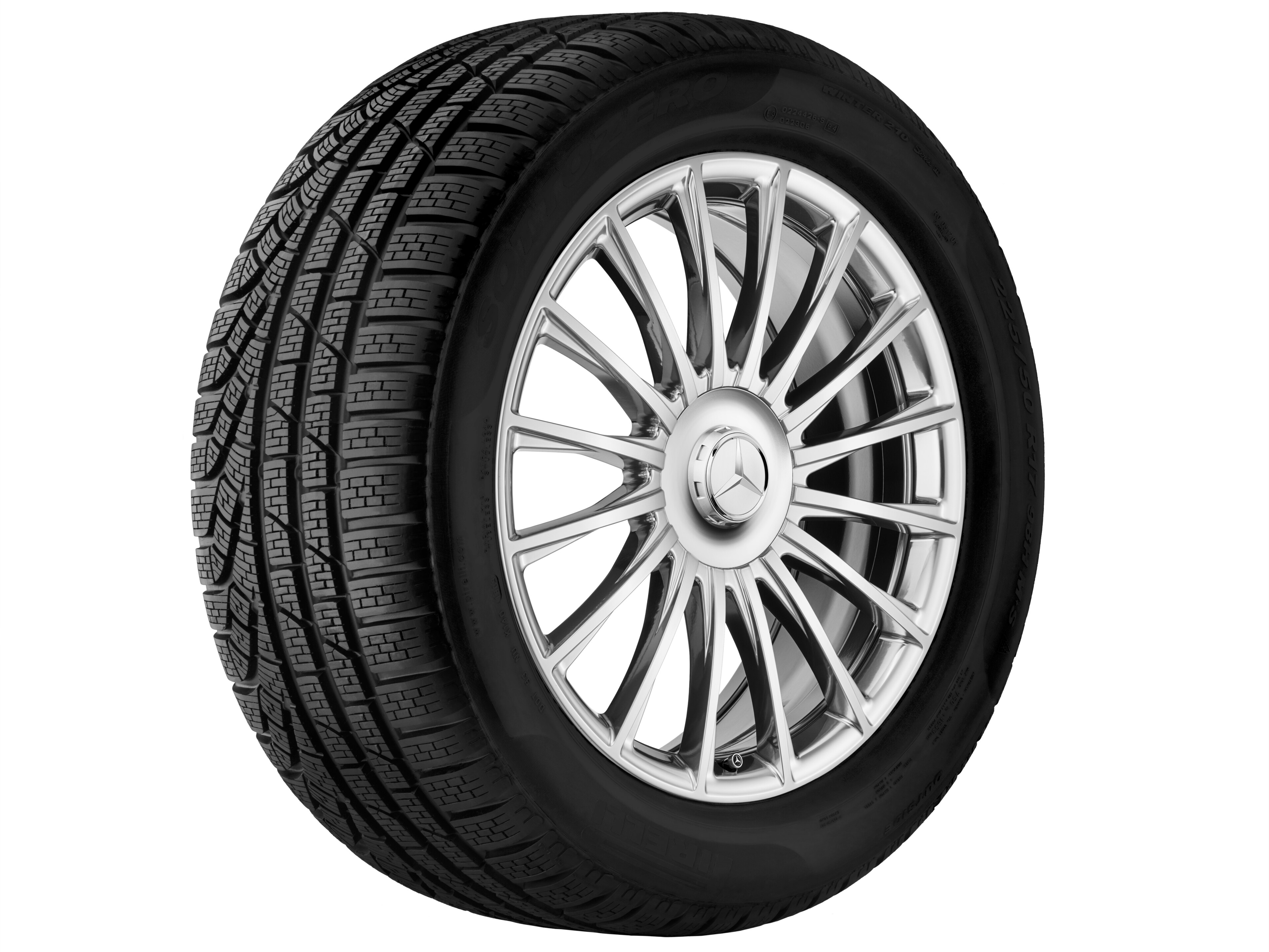 Llanta multirradio, 50,8 cm (20 pulgadas) - 8,5 J x 20 ET 38, plata, pulido