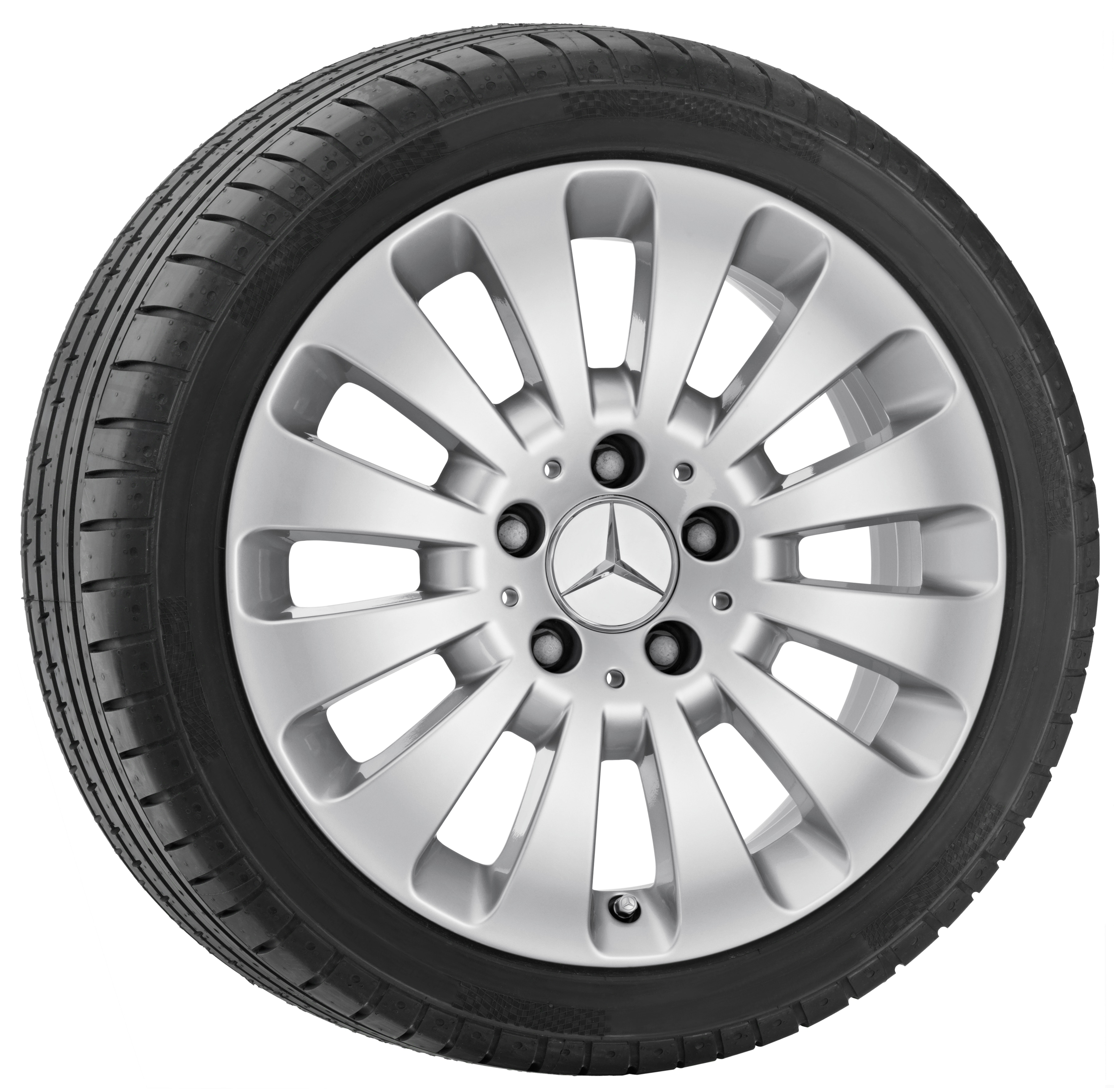 Llanta de 12 radios - 205/55 R16  91V, 7 J x 16 ET 43