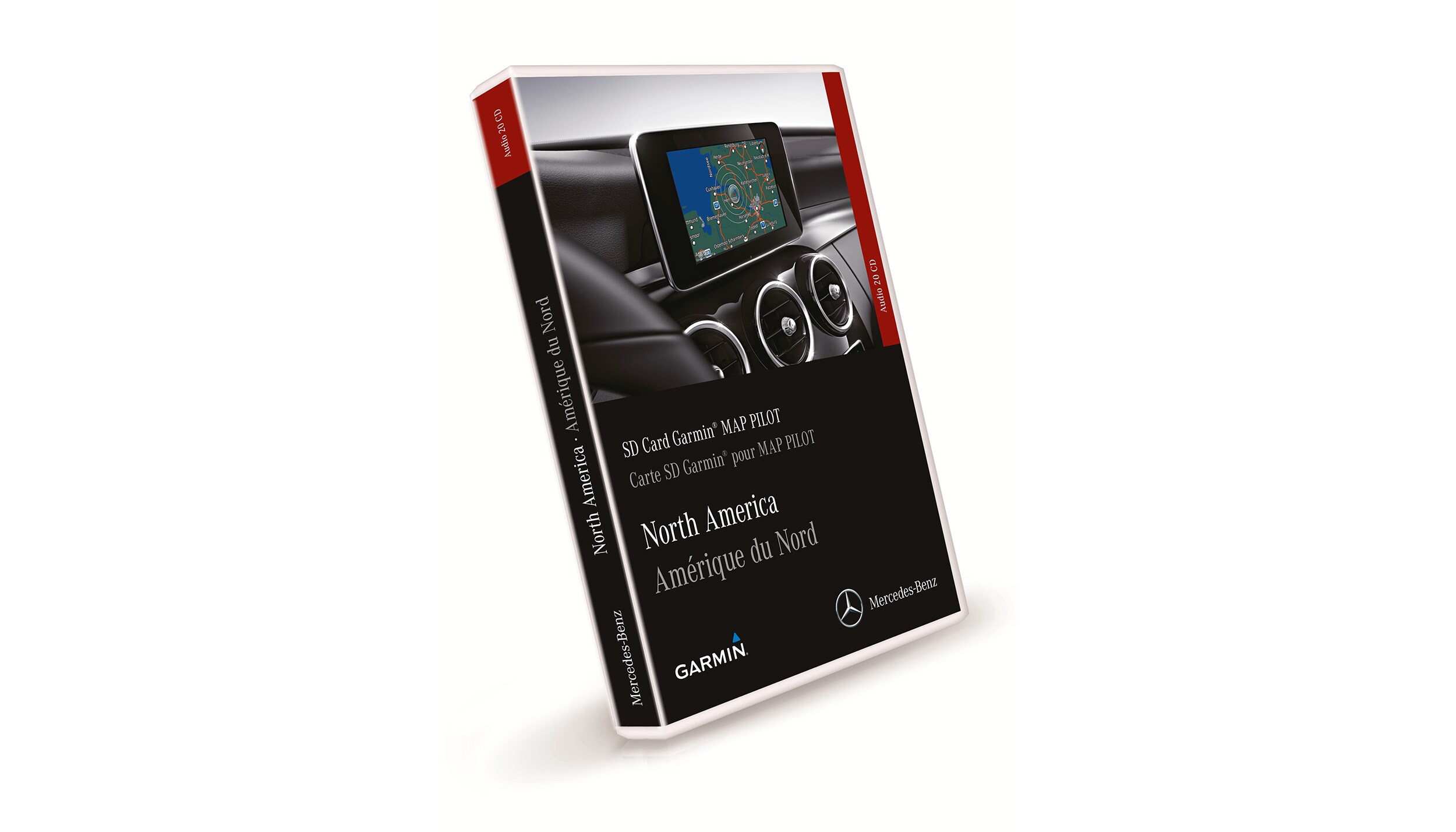 Garmin® MAP PILOT, Módulo de navegación USA, para reequipamiento del código 357(EG9), con preinstalación disponible para el código 522, - VERSIÓN FINAL - Audio 20 CD, NTG5 Star1