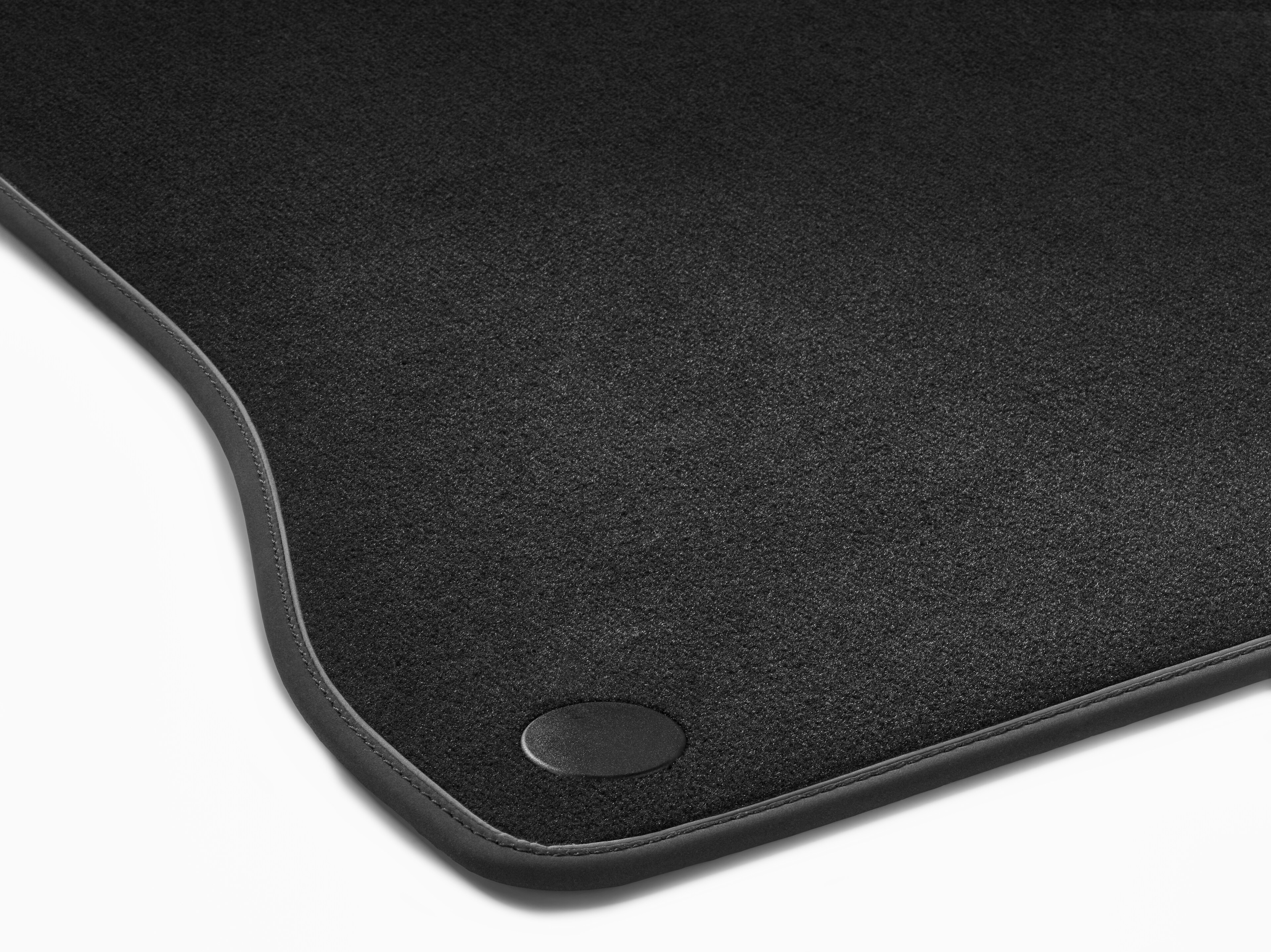 Alfombrillas, CLASSIC, Kit, 4 piezas - Dirección a la izquierda, negro, Ribete negro