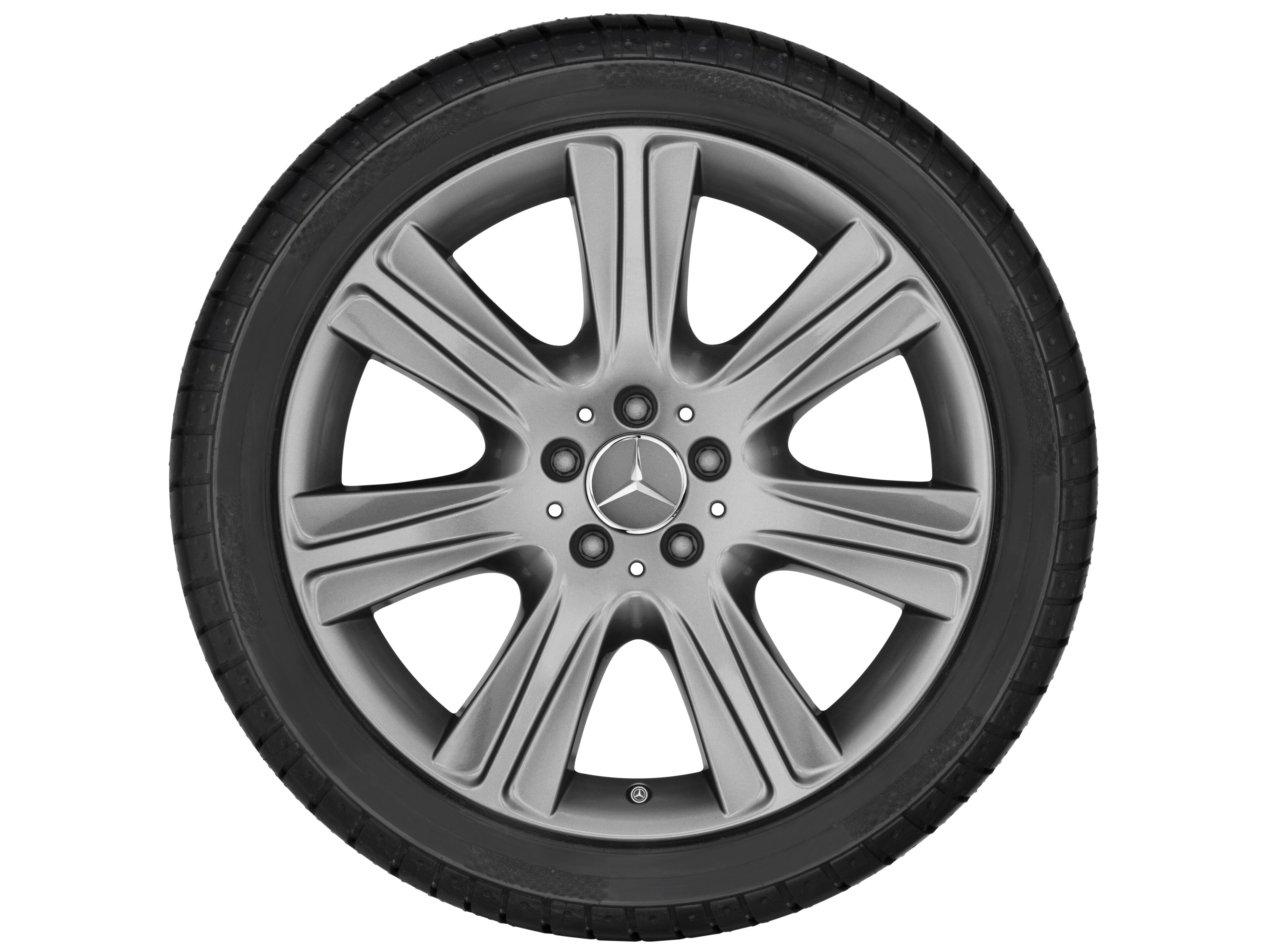 Llanta de 7 radios, 48,3 cm (19 pulgadas) - 9,5 J x 19 ET 43,5, gris Himalaya