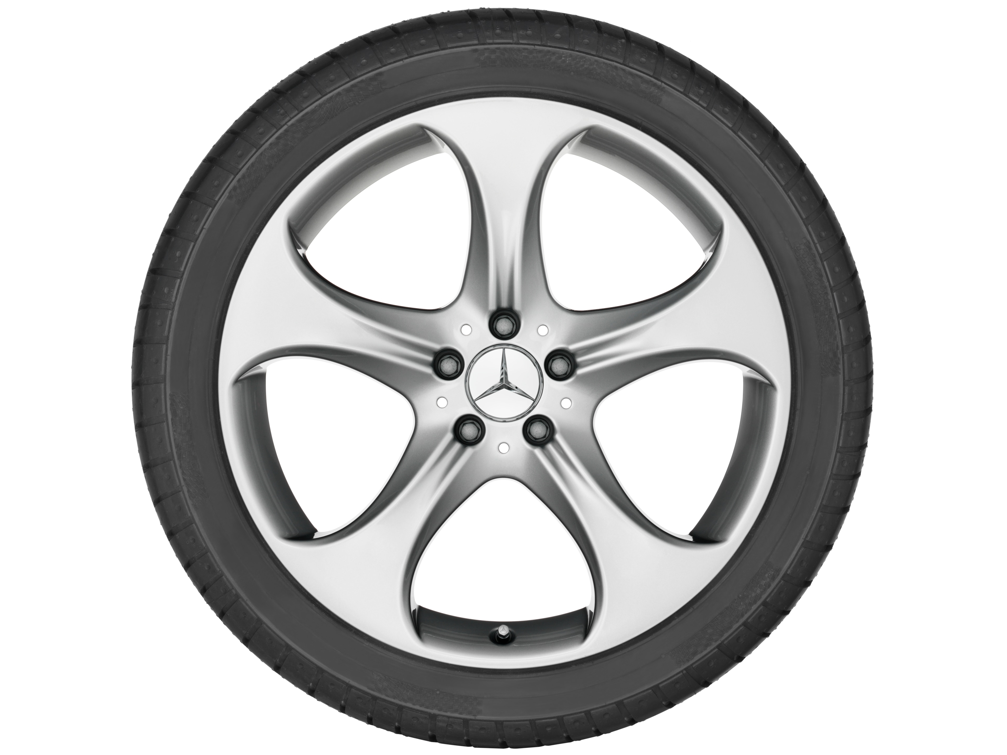 Llanta de 5 radios, 45,7 cm (18 pulgadas) - 7,5 J x 18 ET 44, plata vanadio, pintado