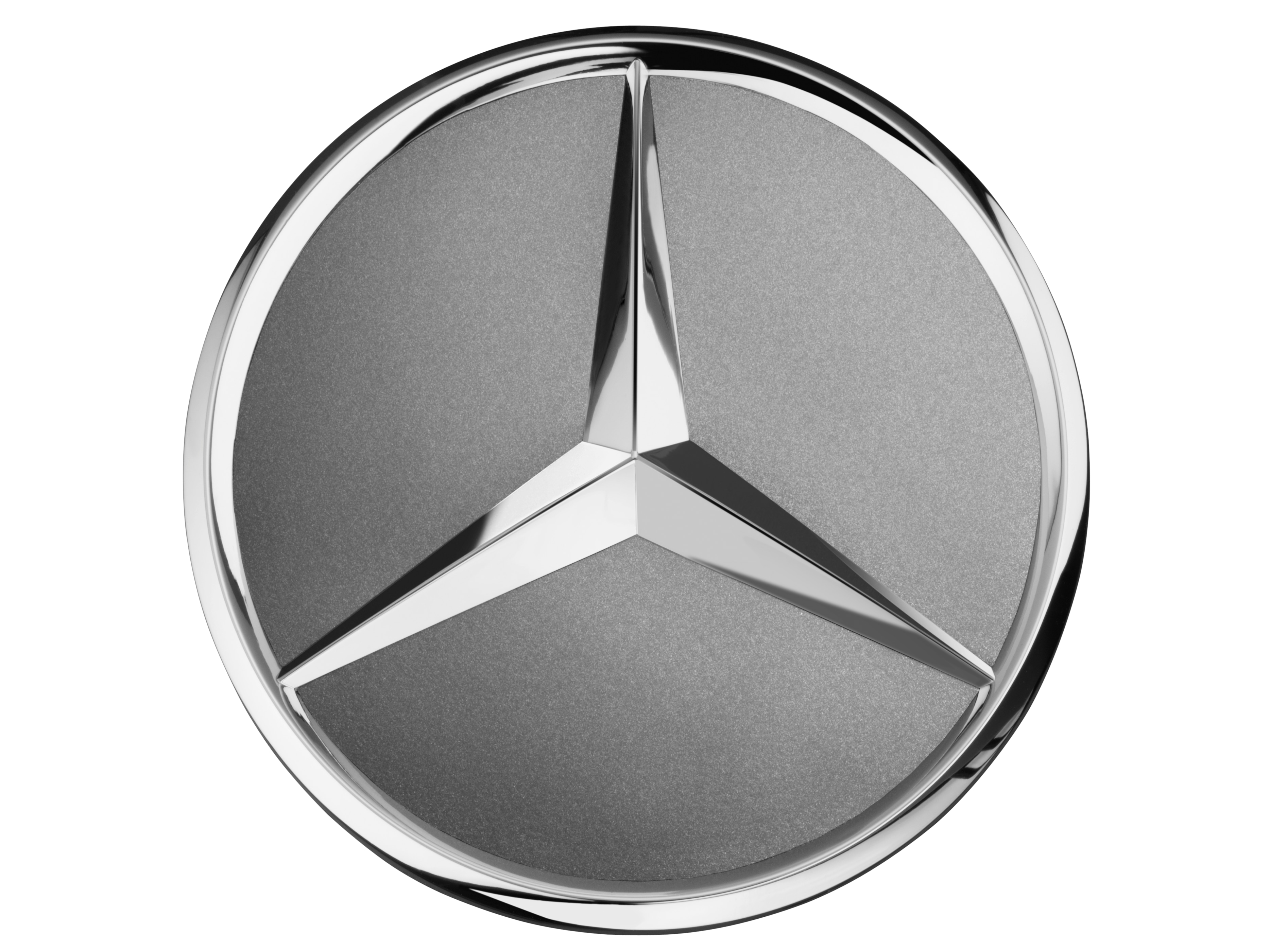Embellecedor de rueda, Estrella en relieve, Para un orificio de centrado con un diámetro de 71,8 mm - gris titanio