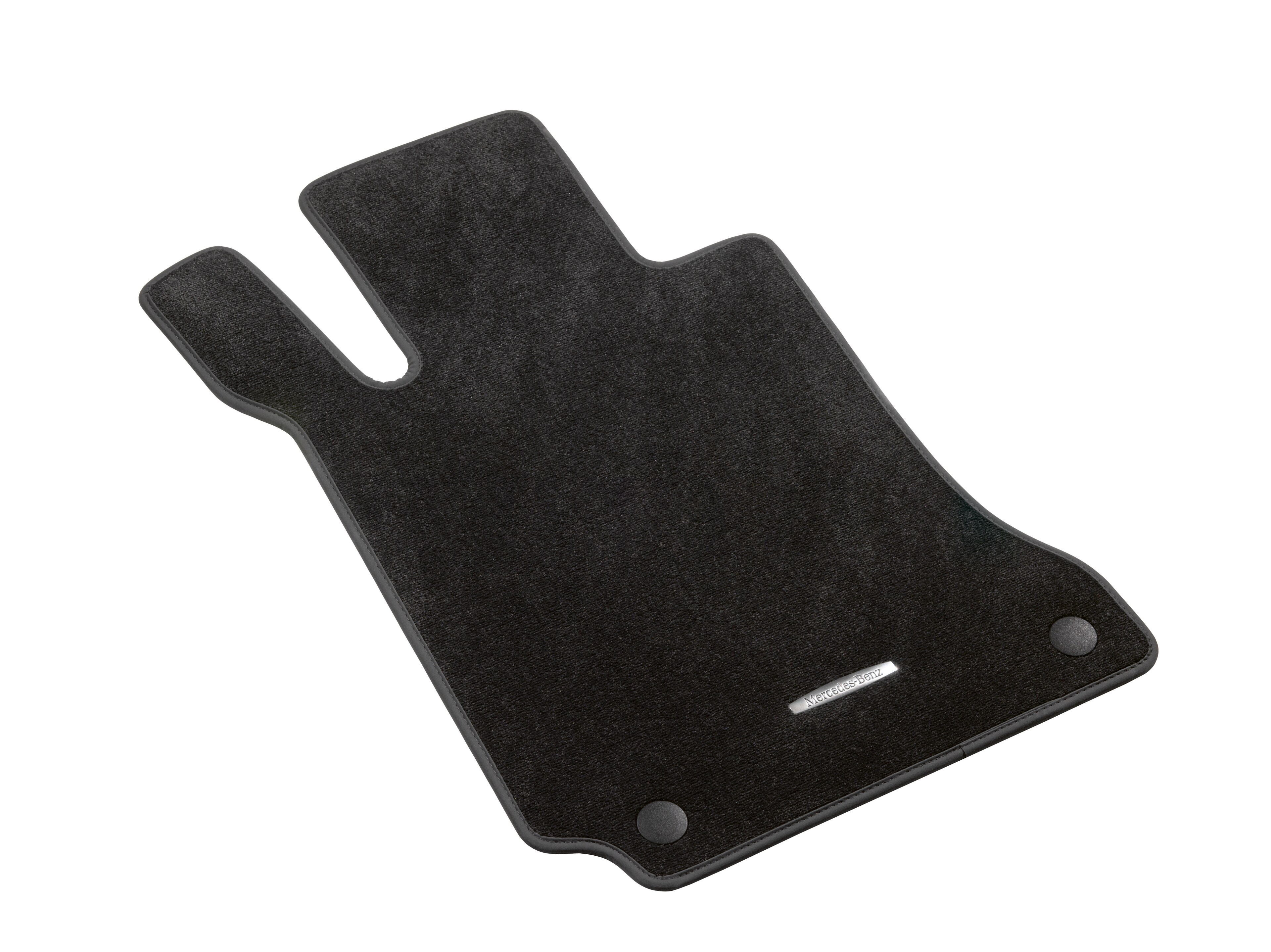 Alfombrillas CLASSIC, Kit, 2 piezas - Dirección a la izquierda, negro