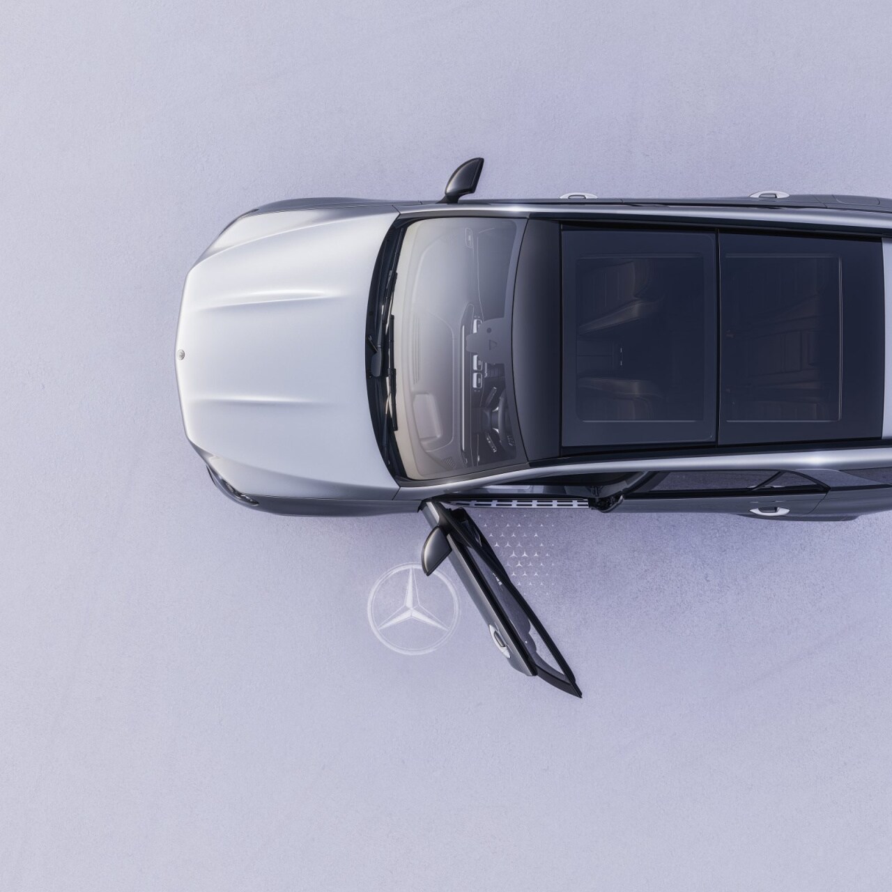 Proyector LCD, con Mercedes-Benz Pattern animado - 1 kit