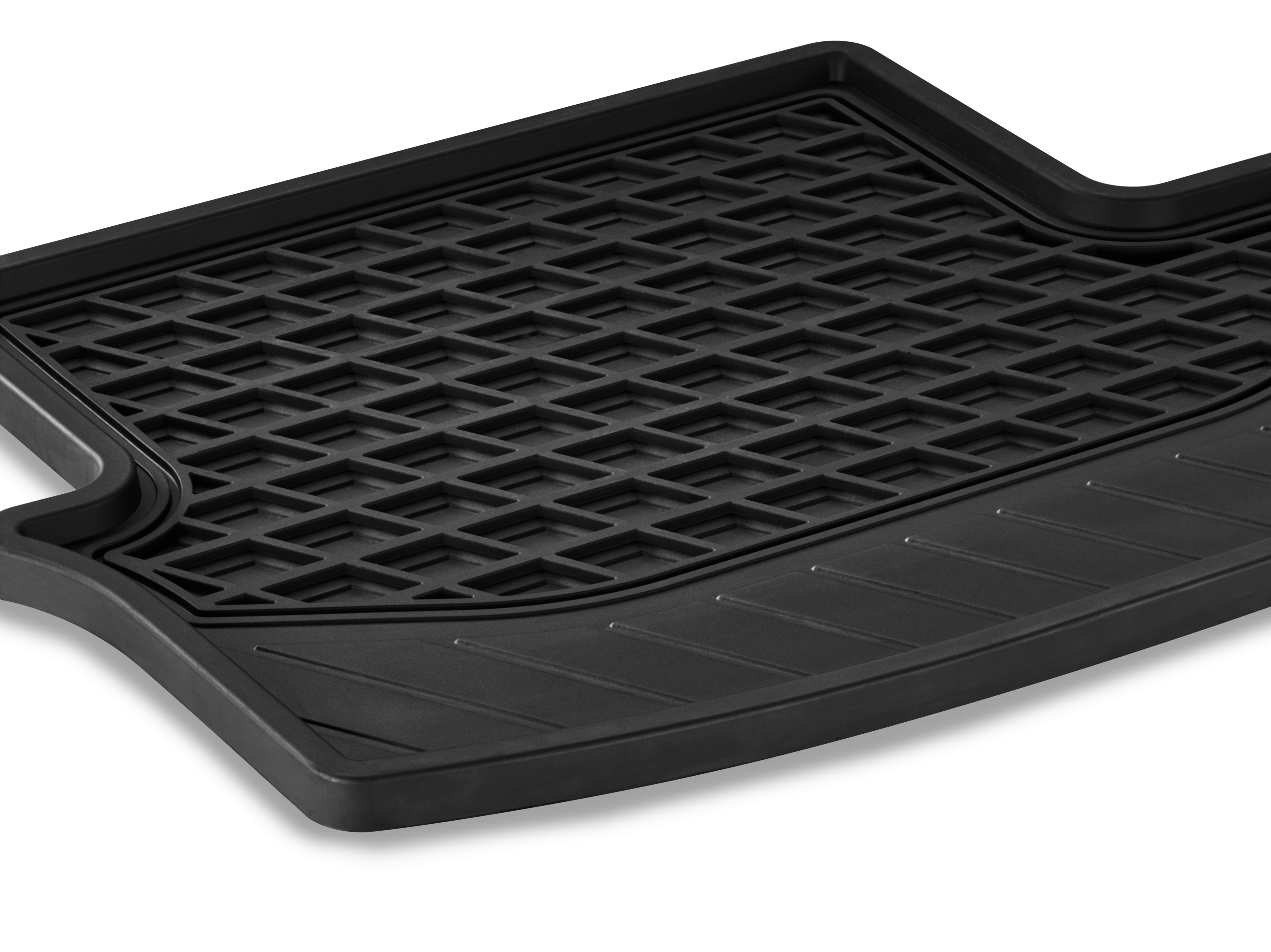 Allwettermatten, CLASSIC, Fond, 2-teilig - LL/RL, schwarz