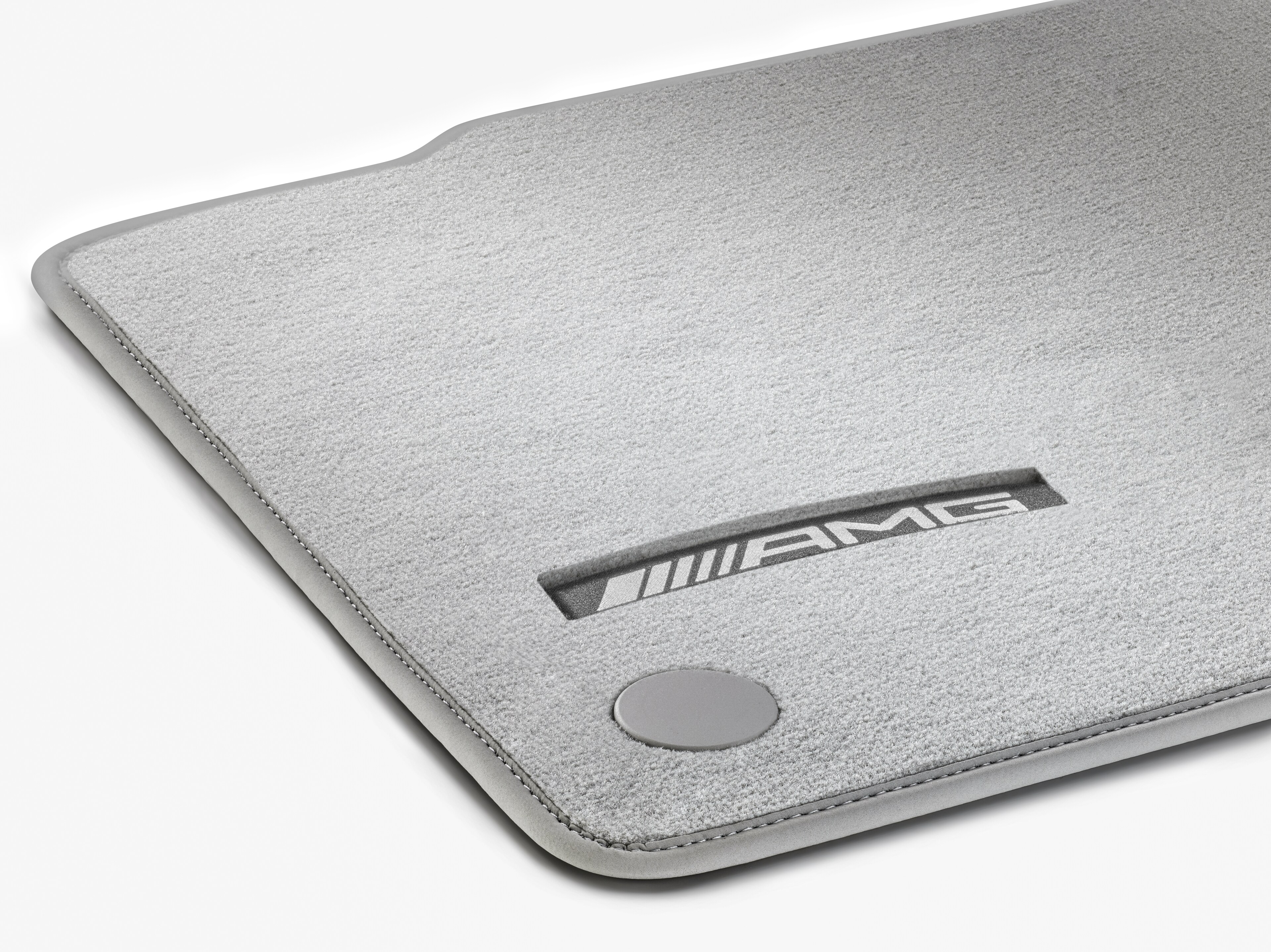 Alfombrillas AMG, Kit, 4 piezas - Dirección a la izquierda, gris neva