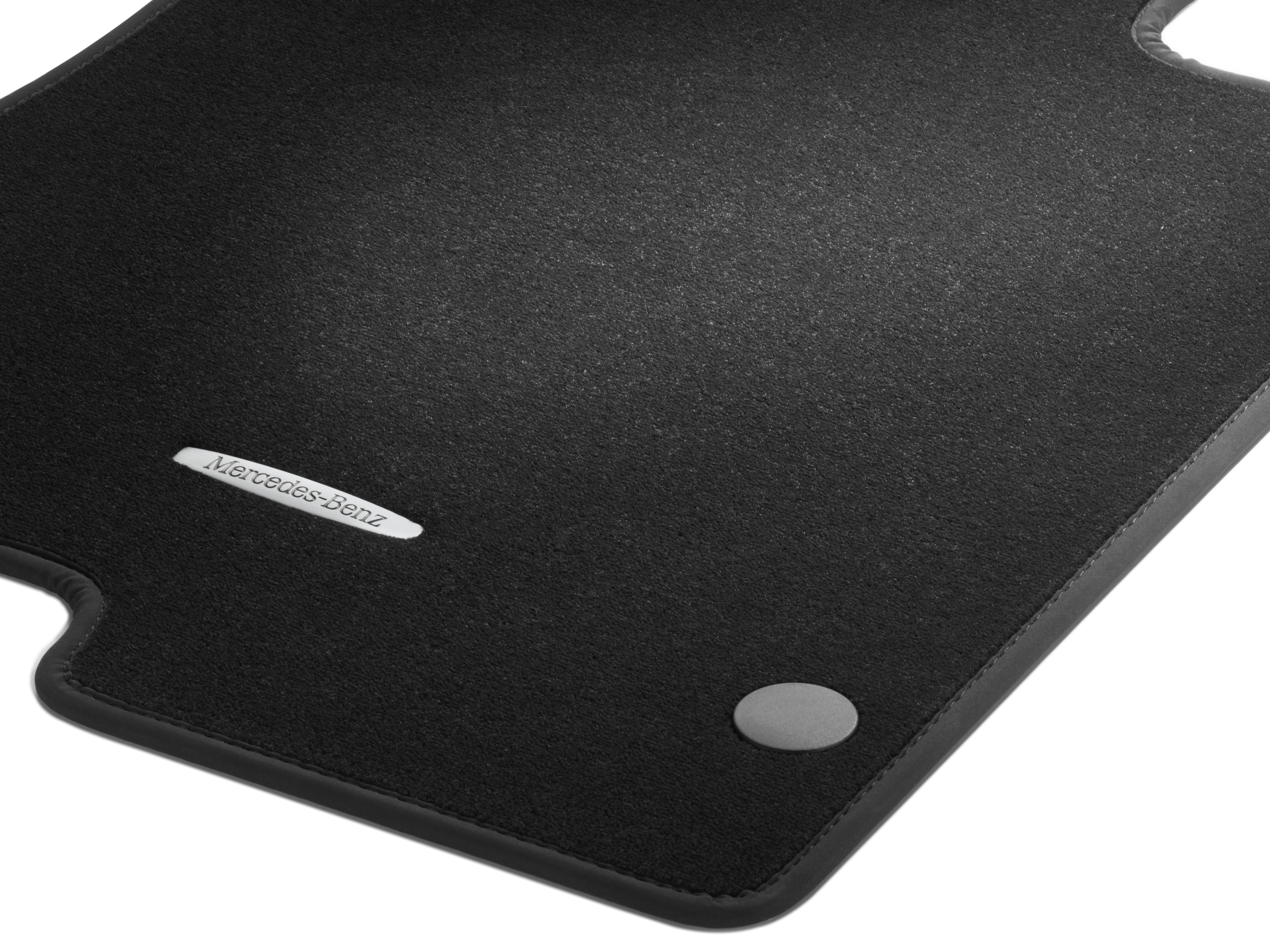 Alfombrillas CLASSIC, Kit, 2 piezas - Dirección a la izquierda, negro