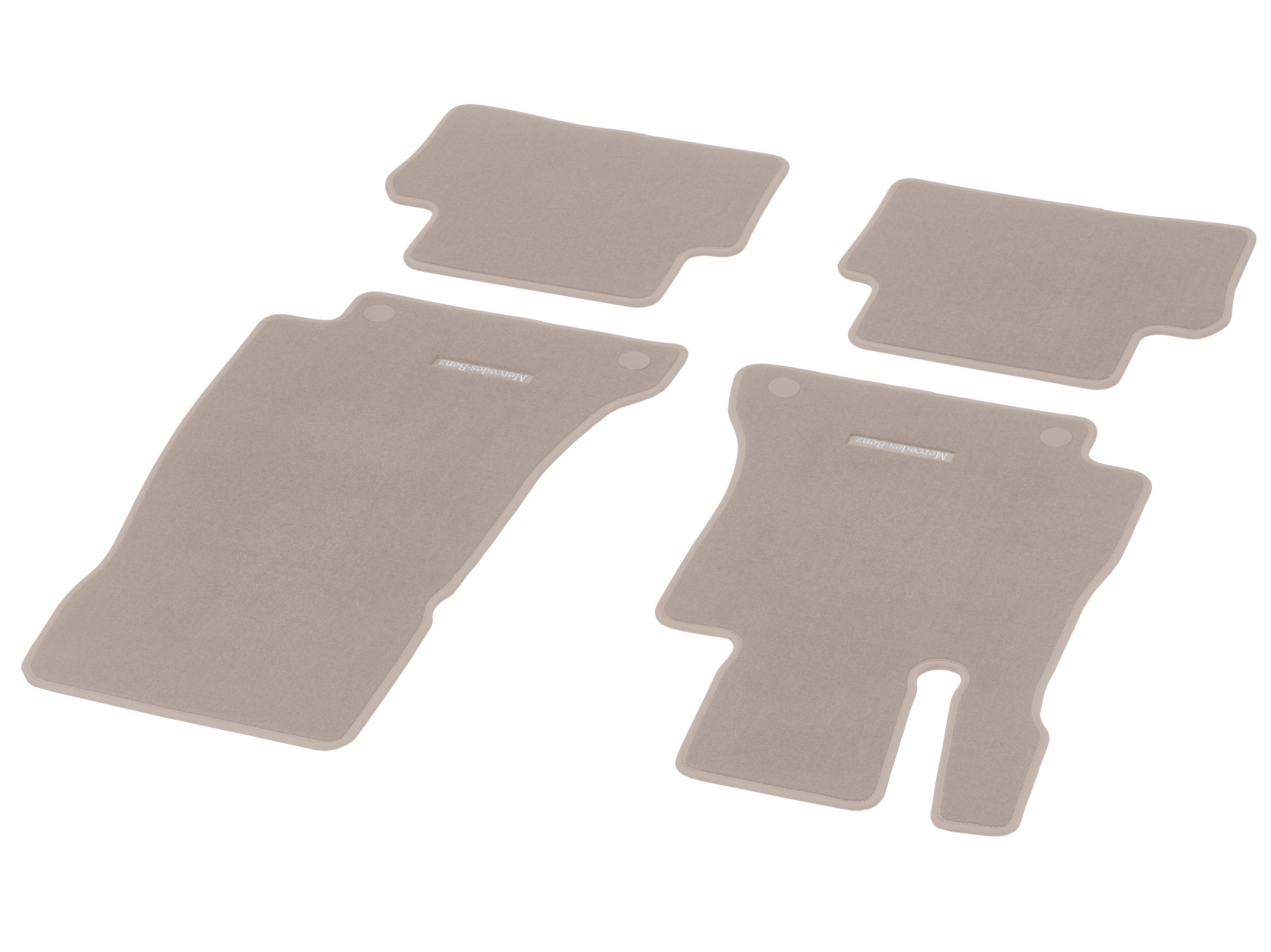 Alfombrillas, CLASSIC, Kit, 4 piezas - Dirección a la izquierda, beige macchiato