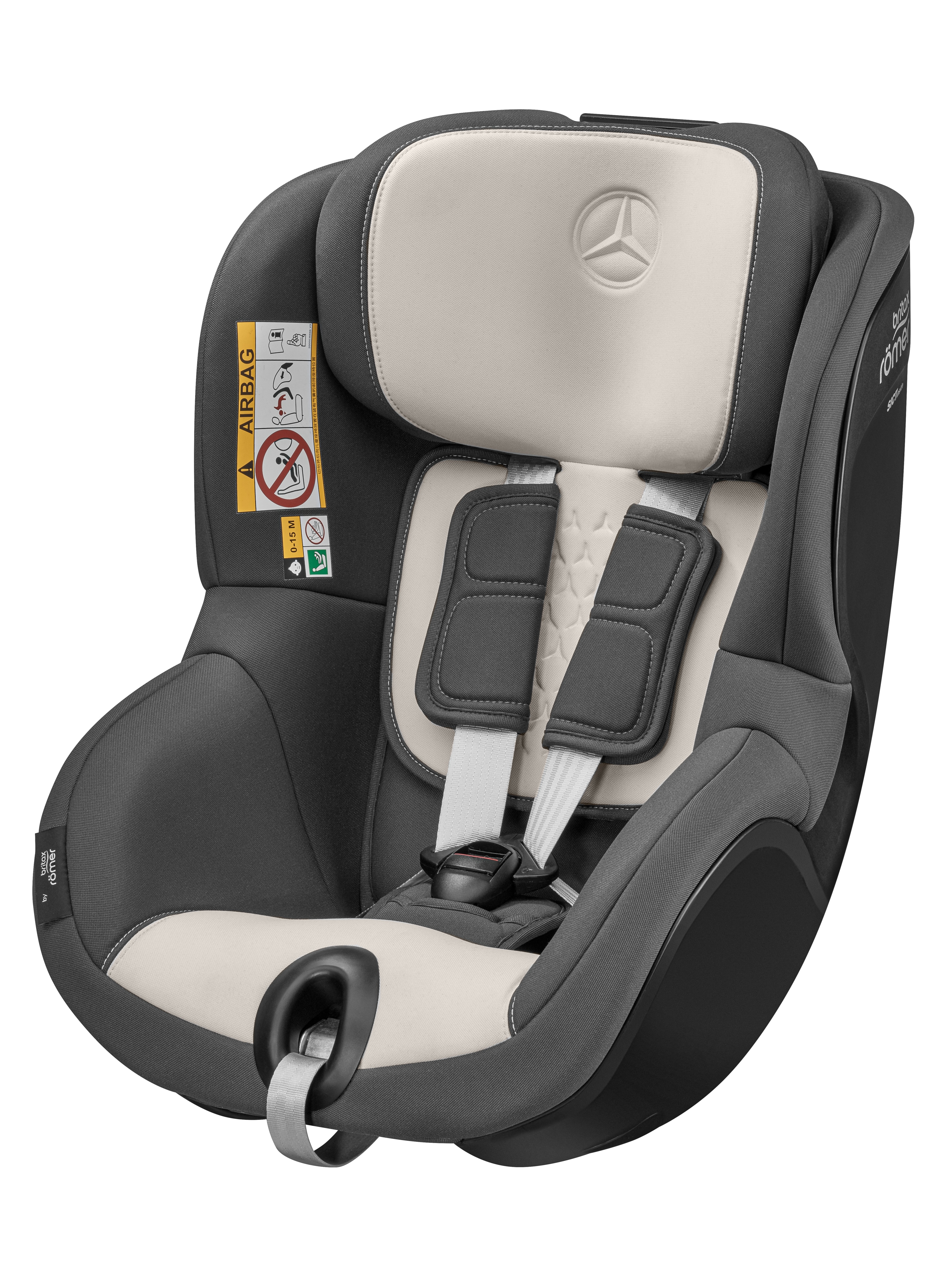 Asiento infantil DUALFIX, 3 i-Size, CEPE - antracita / beige