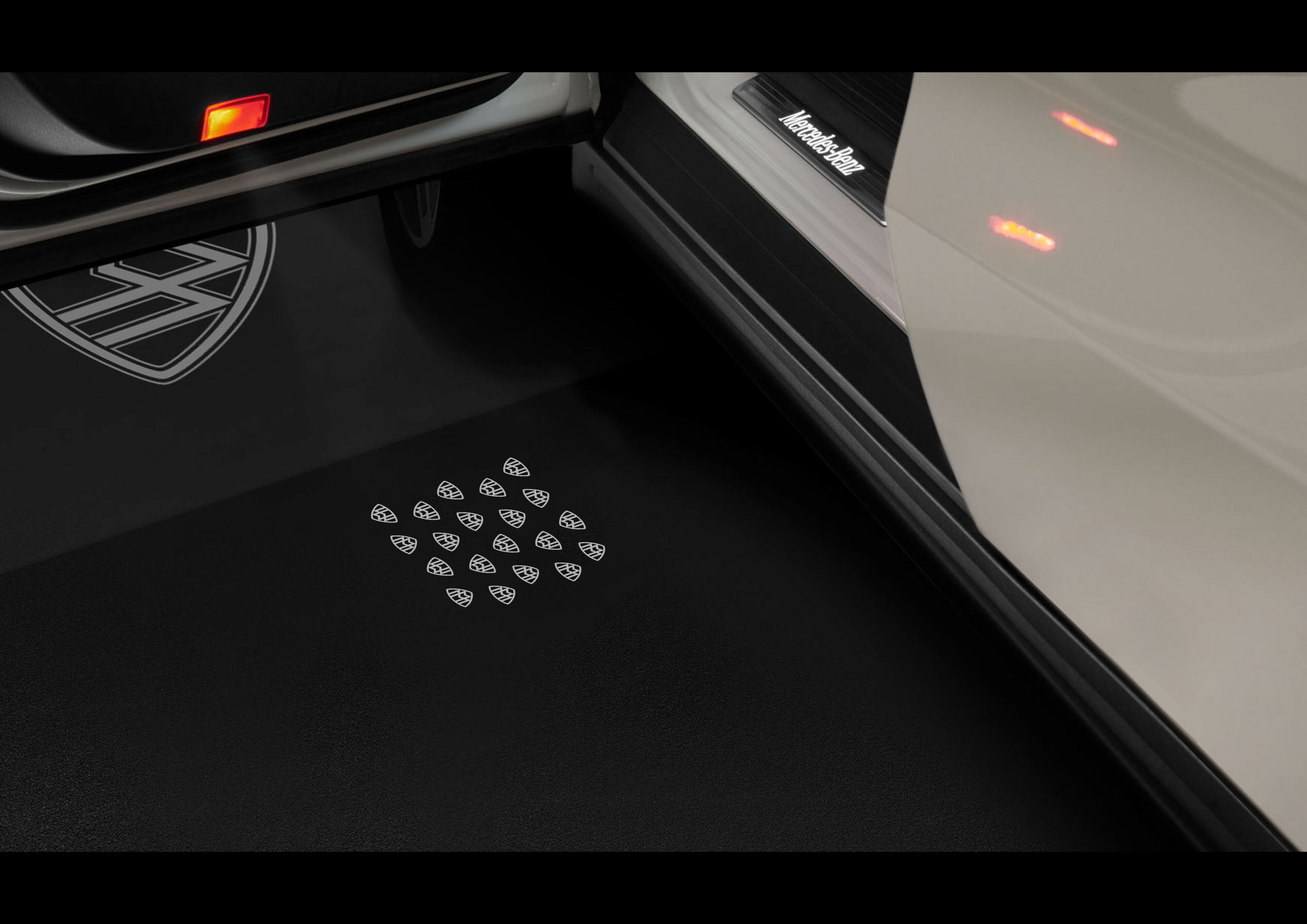 Proyector LCD, con Mercedes-Maybach Pattern animado - 1 kit