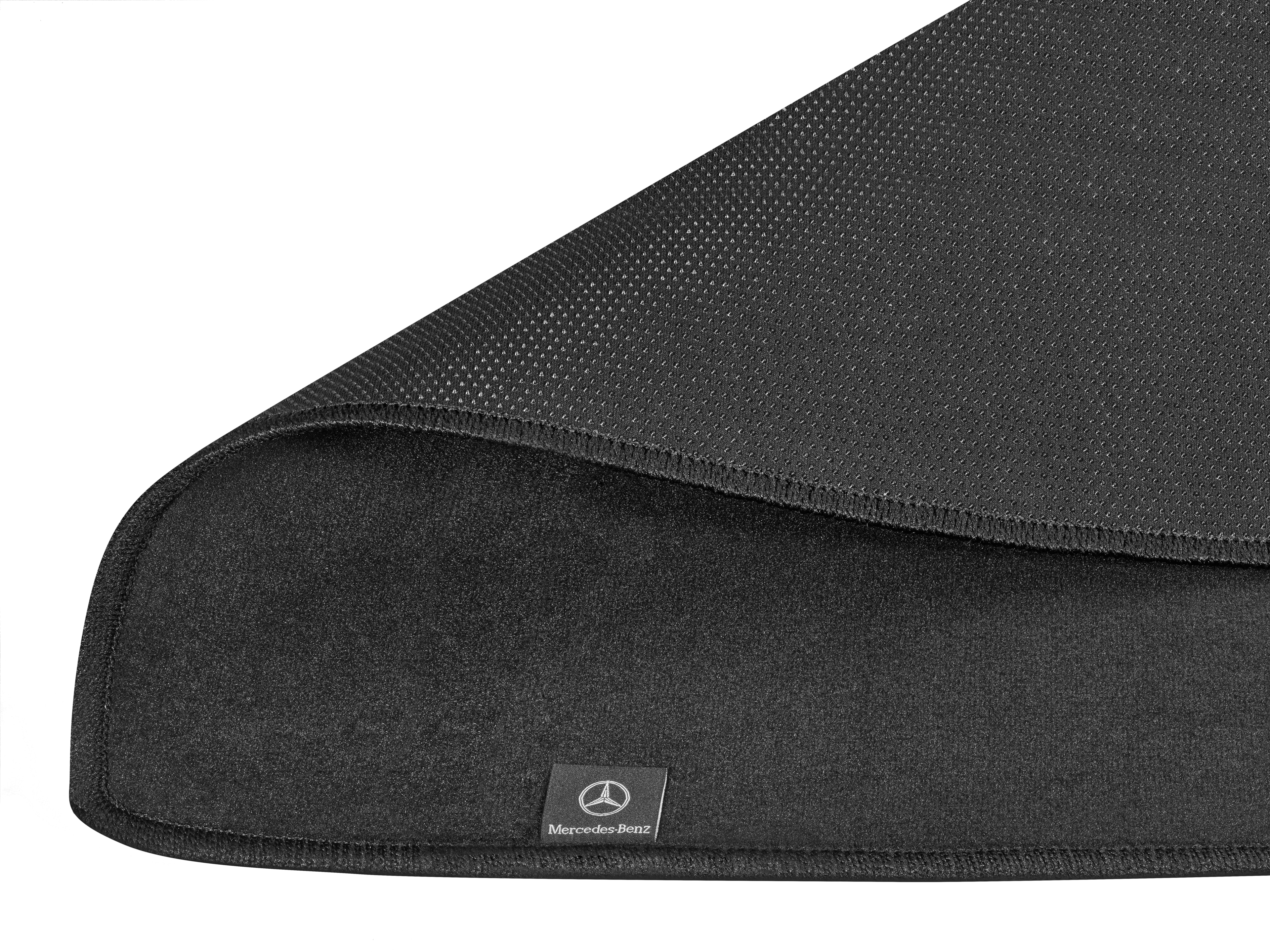 Alfombrilla antideslizante, a medida exacta - negro, Poliamida / TPE
