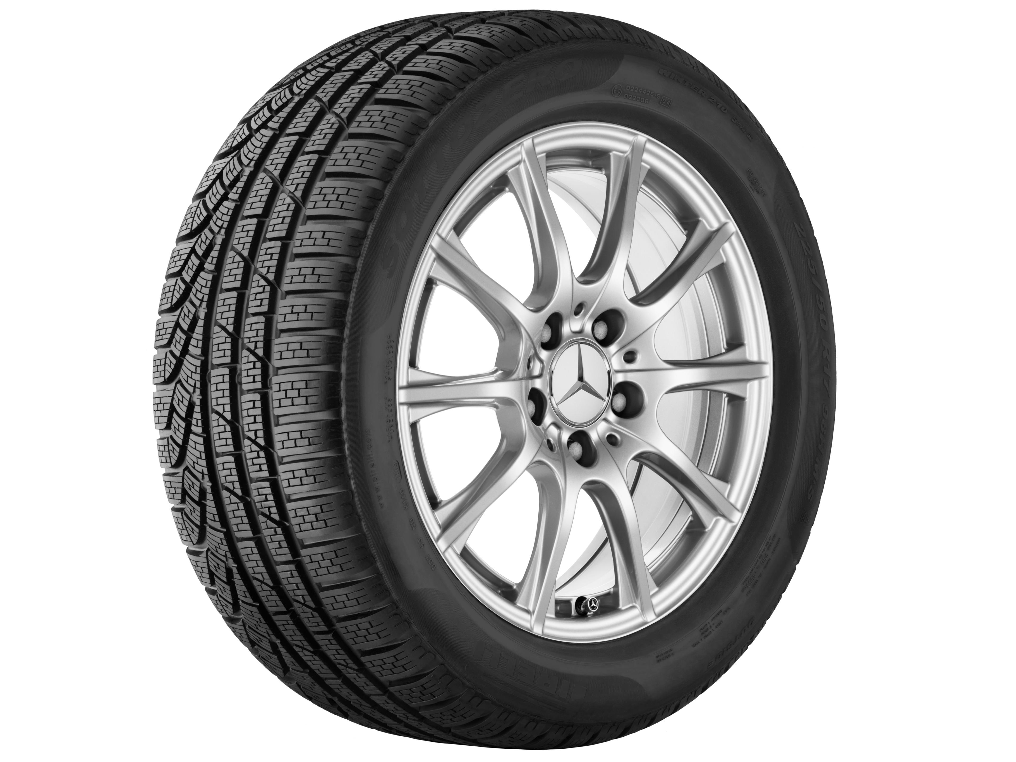 Llanta de 10 radios - 205/60 R16  96T, 6,5 J x 16 ET 38