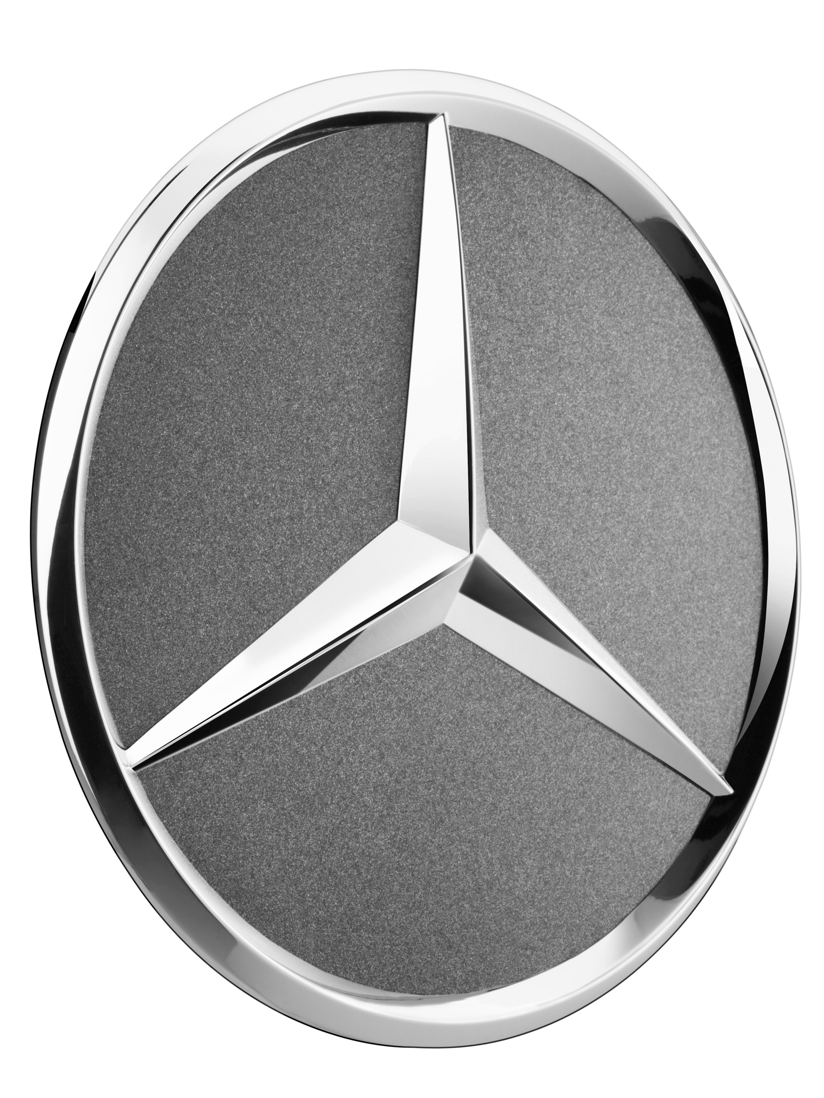 Embellecedor de rueda, Estrella en relieve, Para un orificio de centrado con un diámetro de 71,8 mm - gris Himalaya mate